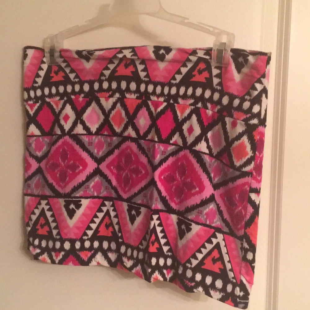 Tribal mini skirt